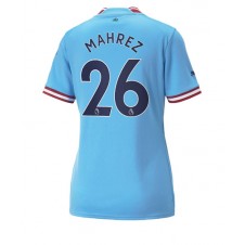 Manchester City Riyad Mahrez #26 Hjemmedrakt Kvinner 2022-23 Kortermet
